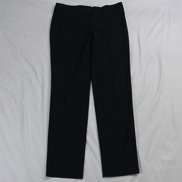Talbots 2 Navy Blue Signature Slim Trouser‎ Dress Pants - Picture 1 of 7